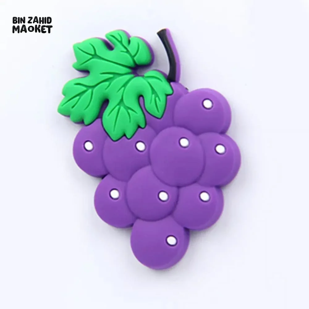 6 PIECES FRUITS & VEGGIES FRIDGE MAGNETS - Image 3