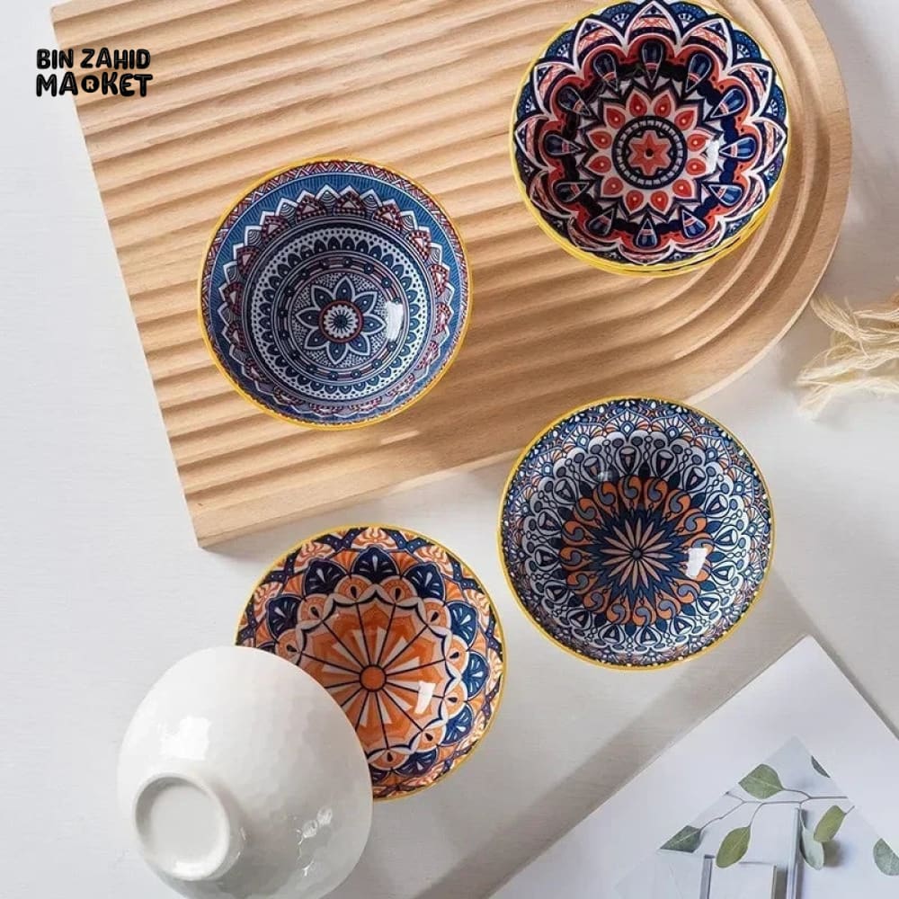BOHEMIAN PORCELINE BOWL SET - 6 PIECES BOWL SET - Image 7