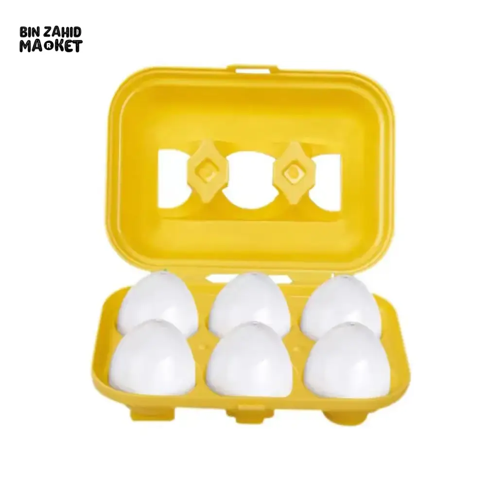 6 PIECES SMART & SHAPE MATCHING EGGS TOYS FOR KIDS - Image 4