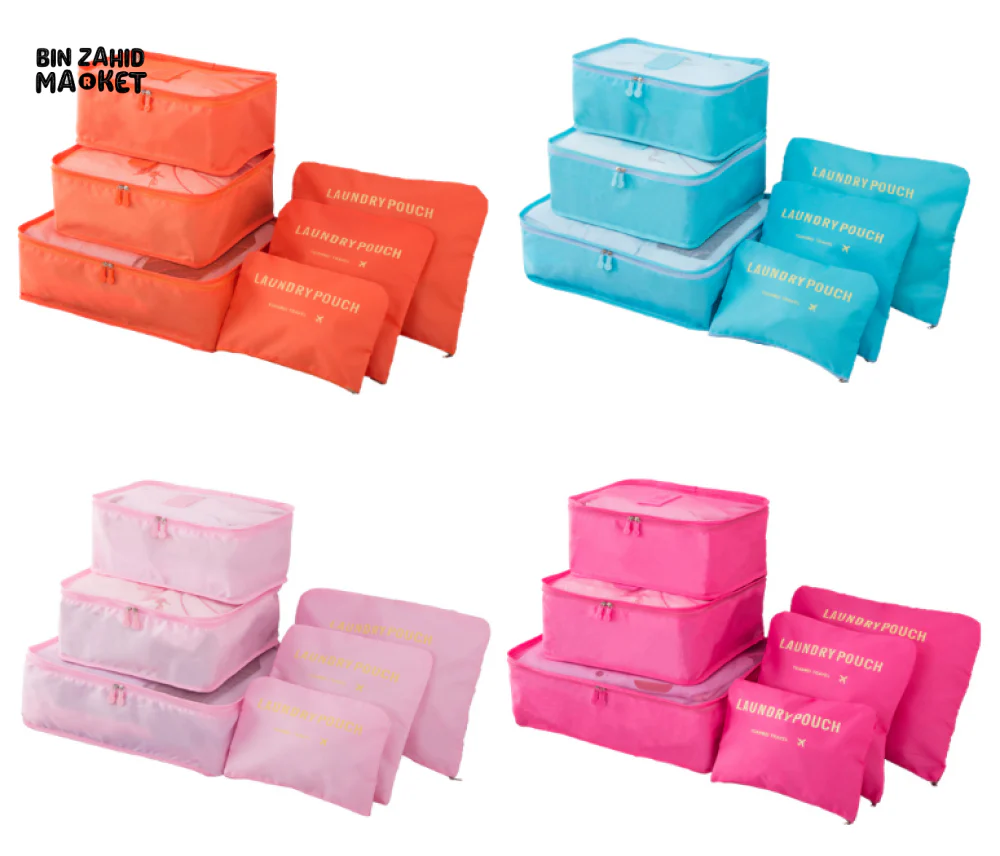 6 PIECES TRAVEL BAG SET - Image 3