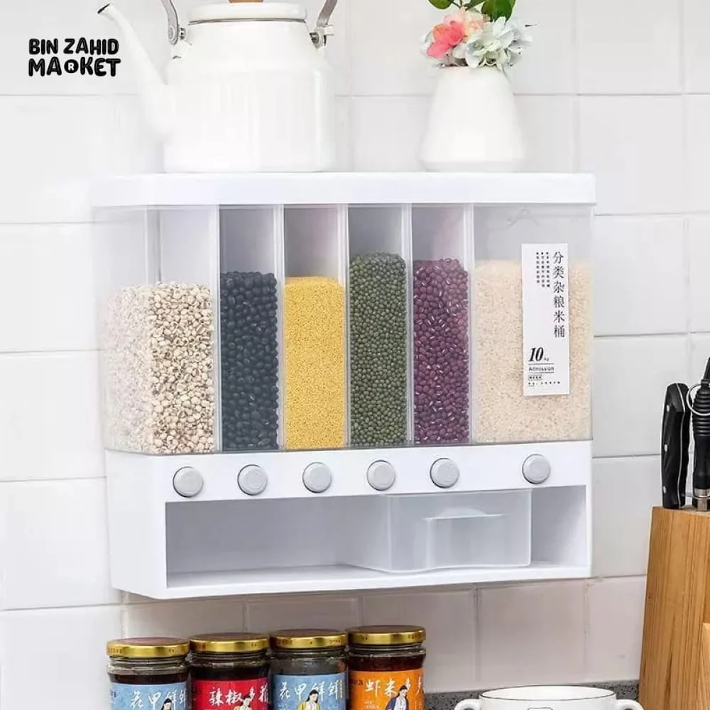 6IN1 WALL MOUNTED CEREAL DISPENSER - Image 2