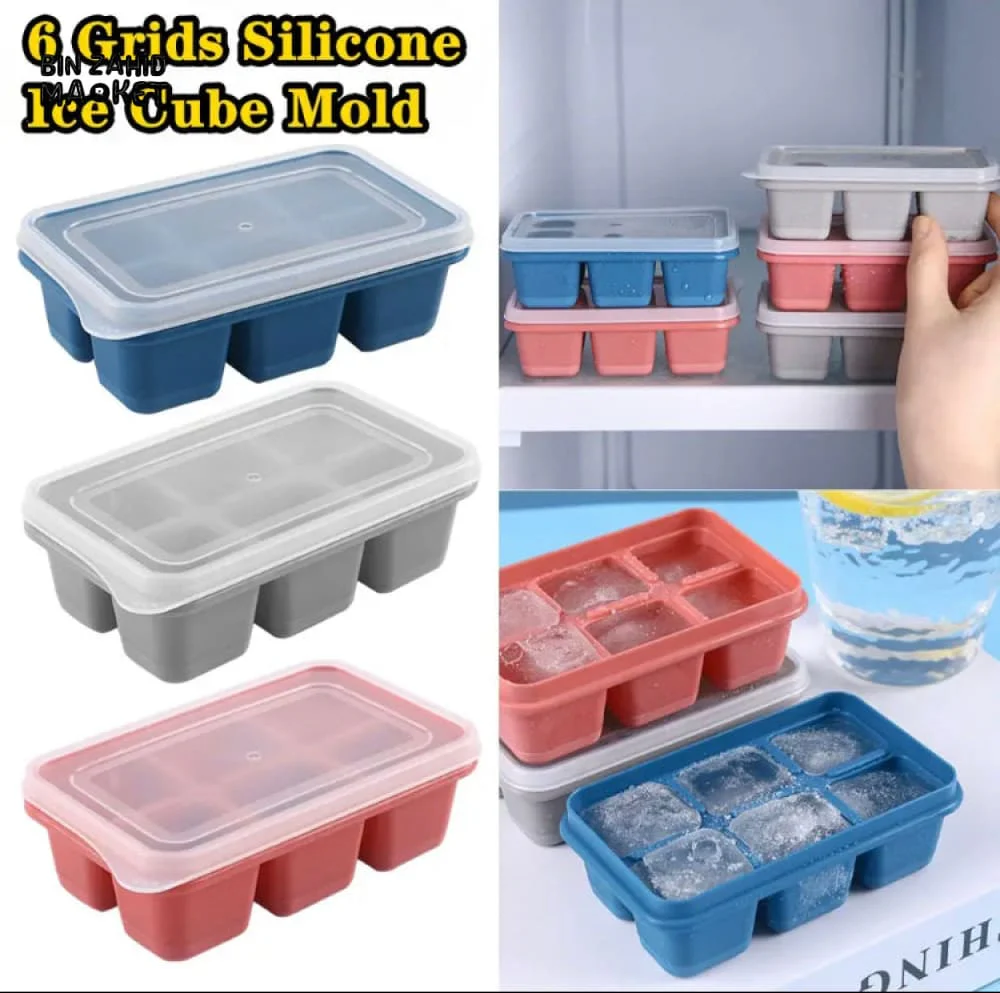 6X GRIDS ICE TRAY MOLD - Image 4