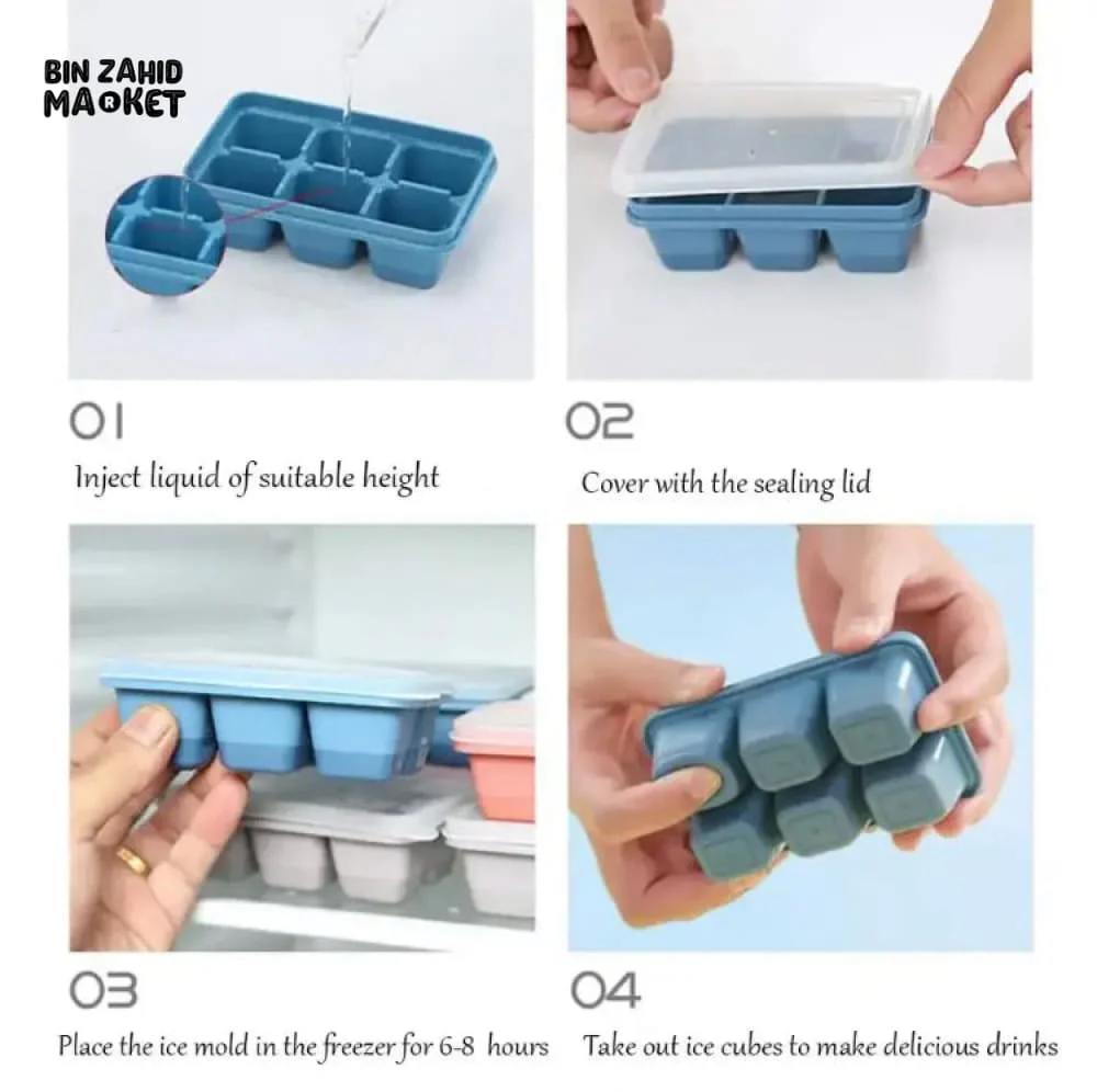 6X GRIDS ICE TRAY MOLD - Image 5
