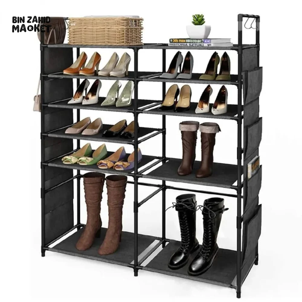 7X LAYERS 22X PAIRS SHOE RACK - Image 2