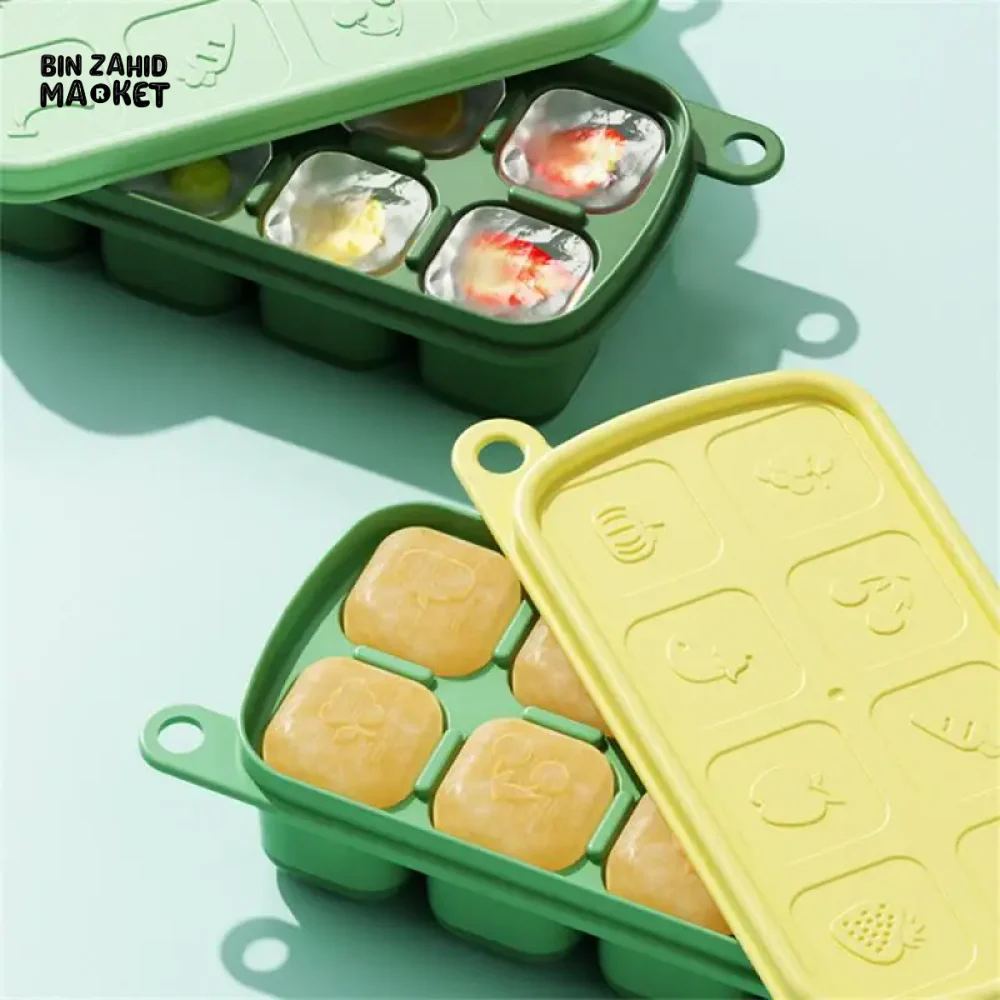 8 GRIDS SILICONE SPHERICAL ICE MOLD WITH LID – FOR COCKTAILS & DRINKS - Image 4