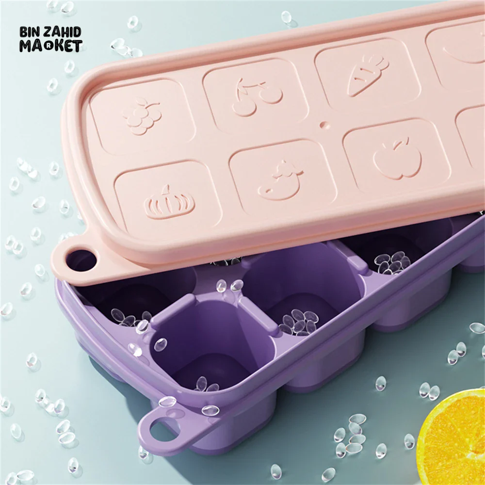 8 GRIDS SILICONE SPHERICAL ICE MOLD WITH LID – FOR COCKTAILS & DRINKS - Image 5