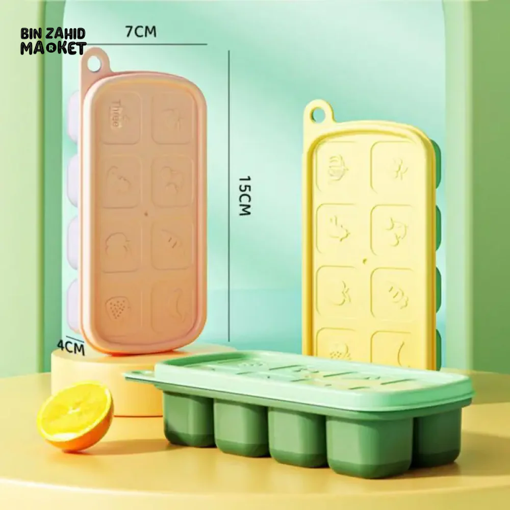 8 GRIDS SILICONE SPHERICAL ICE MOLD WITH LID – FOR COCKTAILS & DRINKS - Image 7