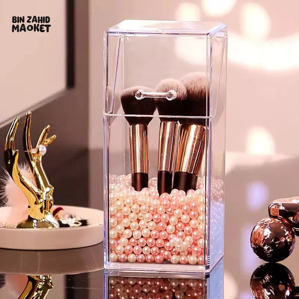 ACRYLIC PEARL MAKE-UP BRUSH HOLDER - Image 5