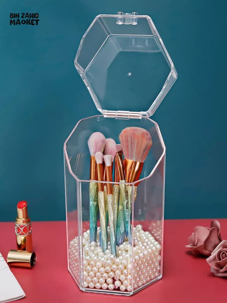 ACRYLIC PEARL MAKE-UP BRUSH HOLDER - Image 6