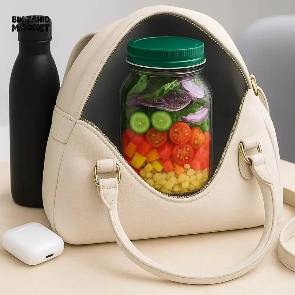 PROLUX PORTABLE ACRYLIC SALAD POD CONTAINER JAR - Image 6