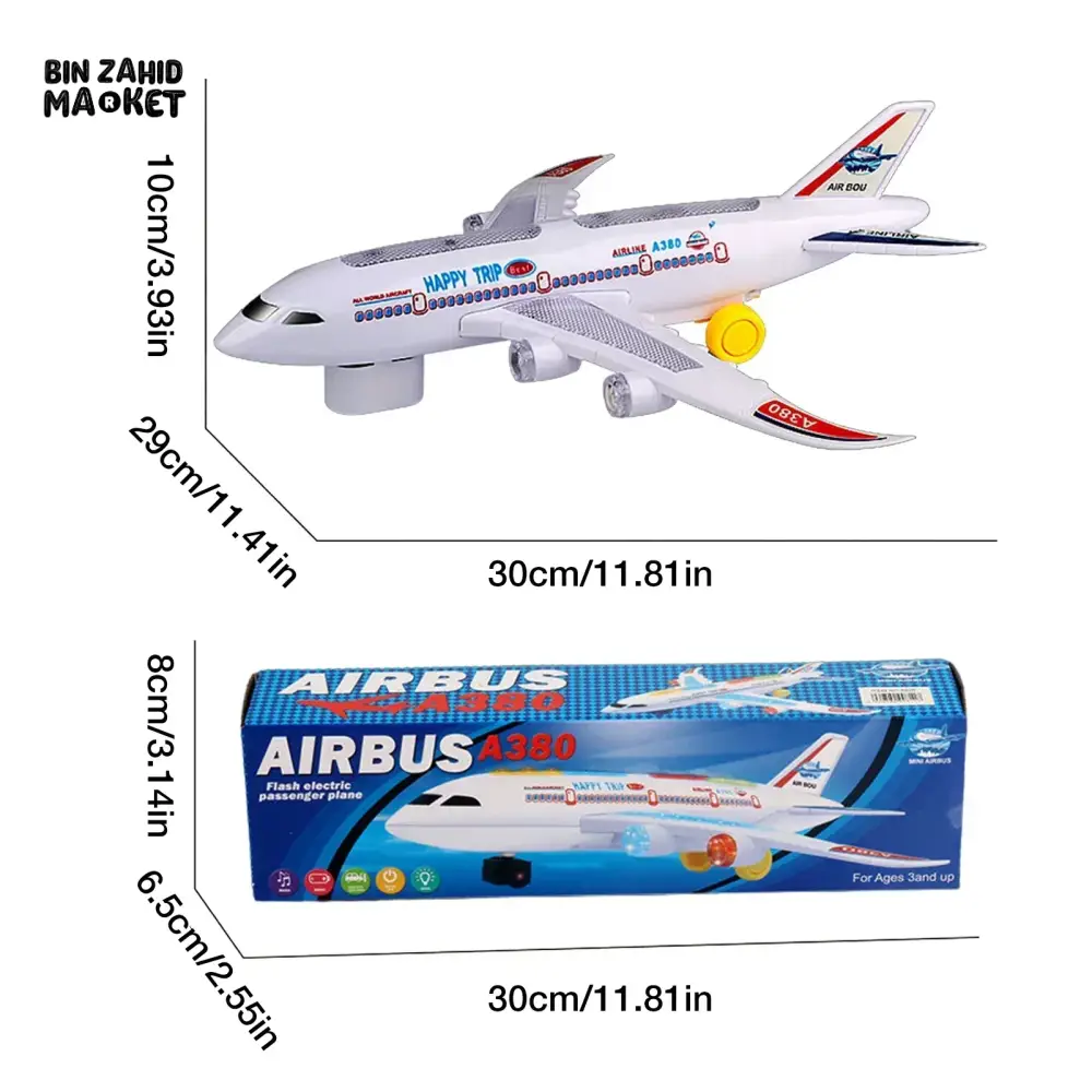 AIRBUS A380 AIRPLANE TOY - Image 6