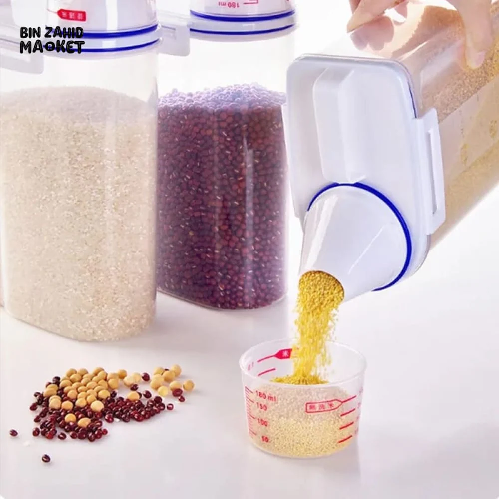 AIRTIGHT GRAIN JAR 2.5KG - Image 4
