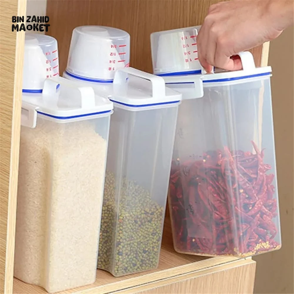 AIRTIGHT GRAIN JAR 2.5KG - Image 5