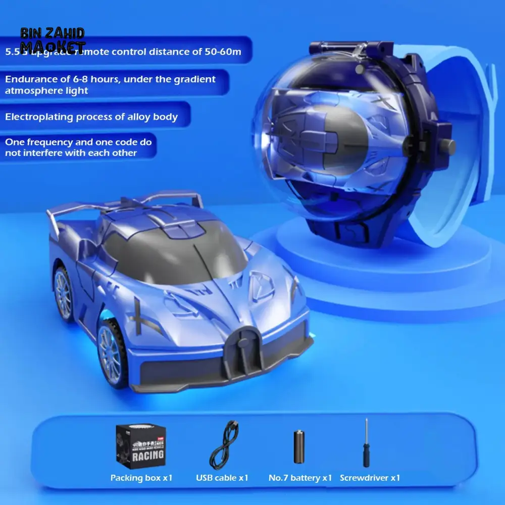 ALLOY MINI WATCH CONTROLLER CAR TOY - Image 8