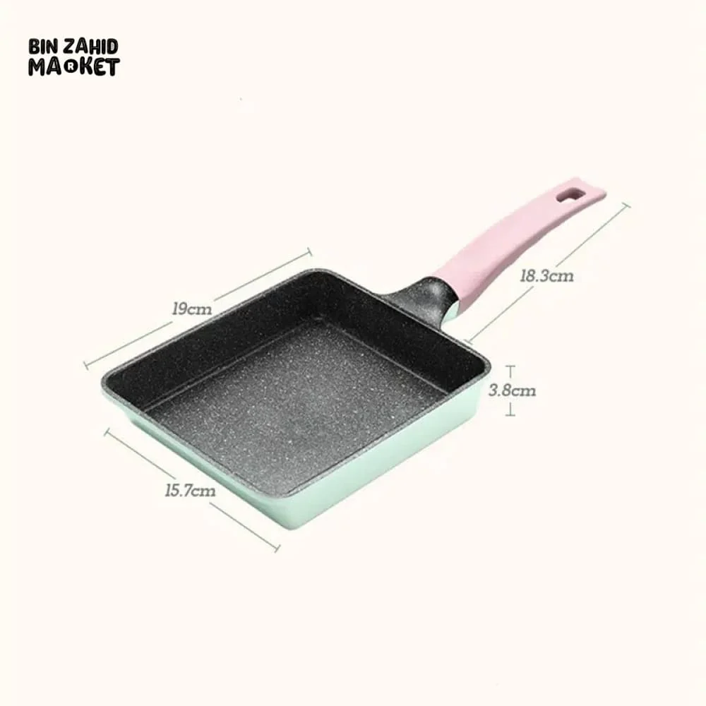 ALUMINIUM ALLOY SKILLET NON-STICK PAN - Image 5