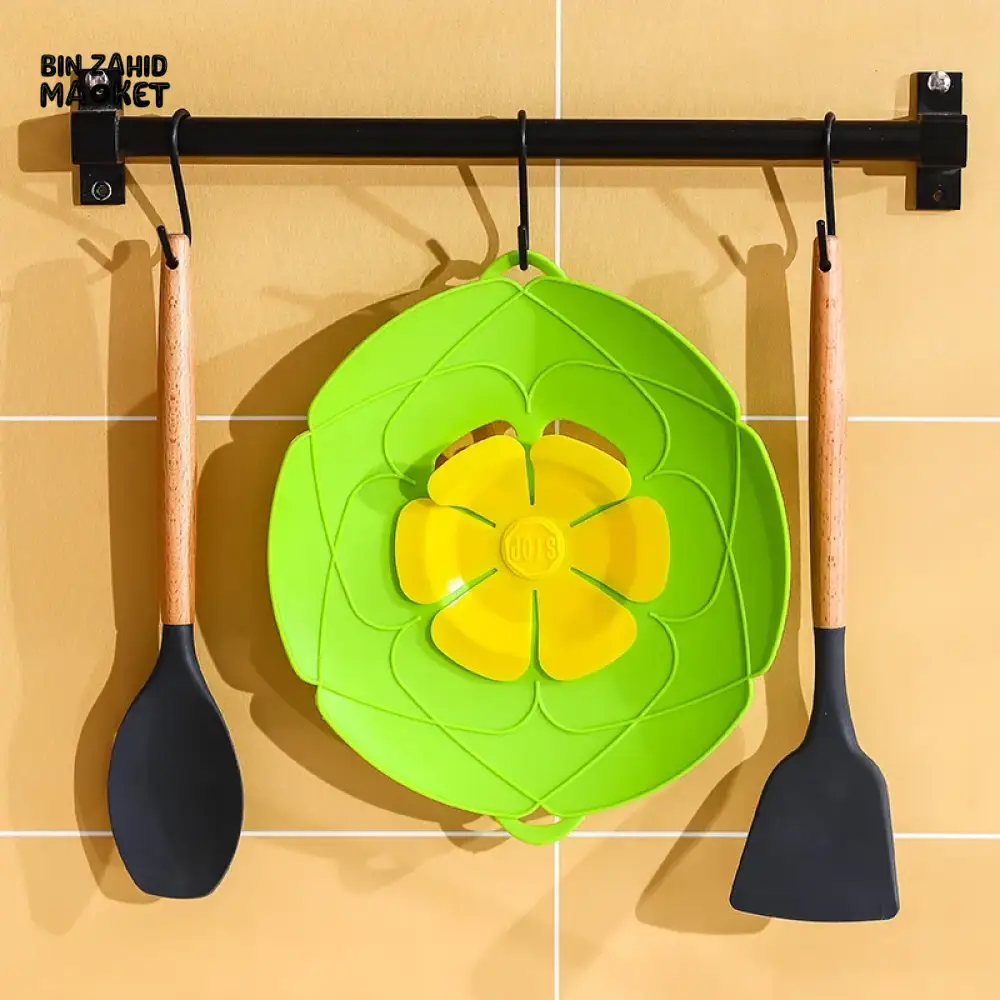 ANTI-SPILL POT LID WITH OVERFLOW STOPPER – MULTIPURPOSE KITCHEN COOKING ACCESSORY - Image 14