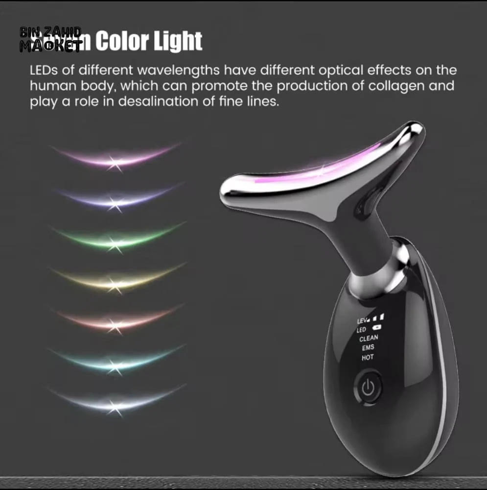 ANTI WRICKLE NECK & FACE SKIN LIFTING & TIGHTENING MASSAGER DEVICE - Image 4