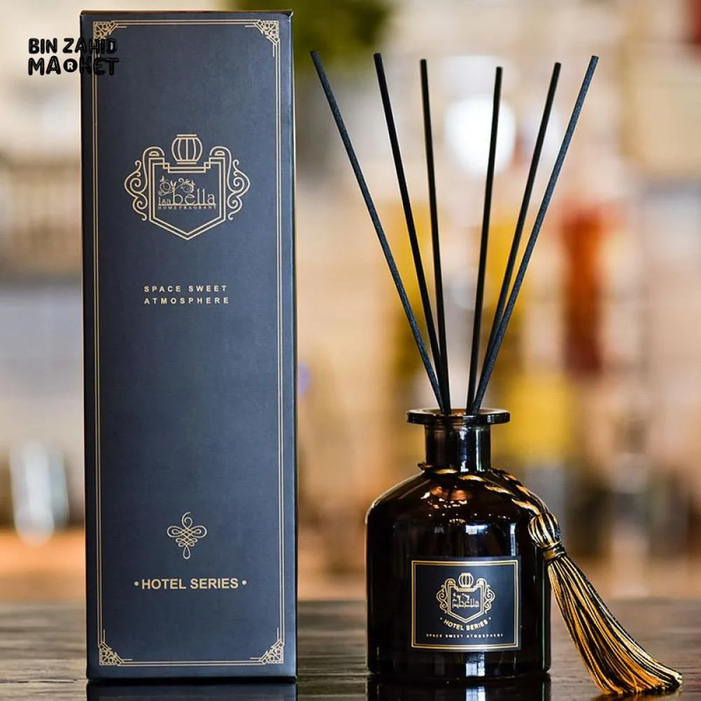 AROMATHERAPY GLASS DIFFUSER – MOONLIGHT FRAGRANCE 100ML ELEGANT HOME AIR FRESHENER - Image 3