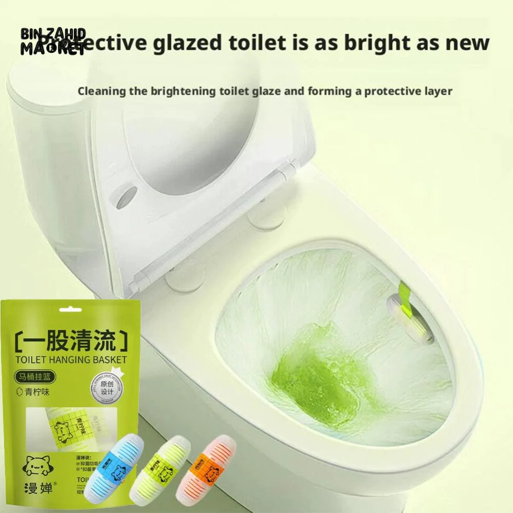 AUTOMATIC TOILET BOWL CLEANING TABLETS 1 PIECES – SCENTED DROP-IN TANK CLEANER LONG LASTING - Image 11