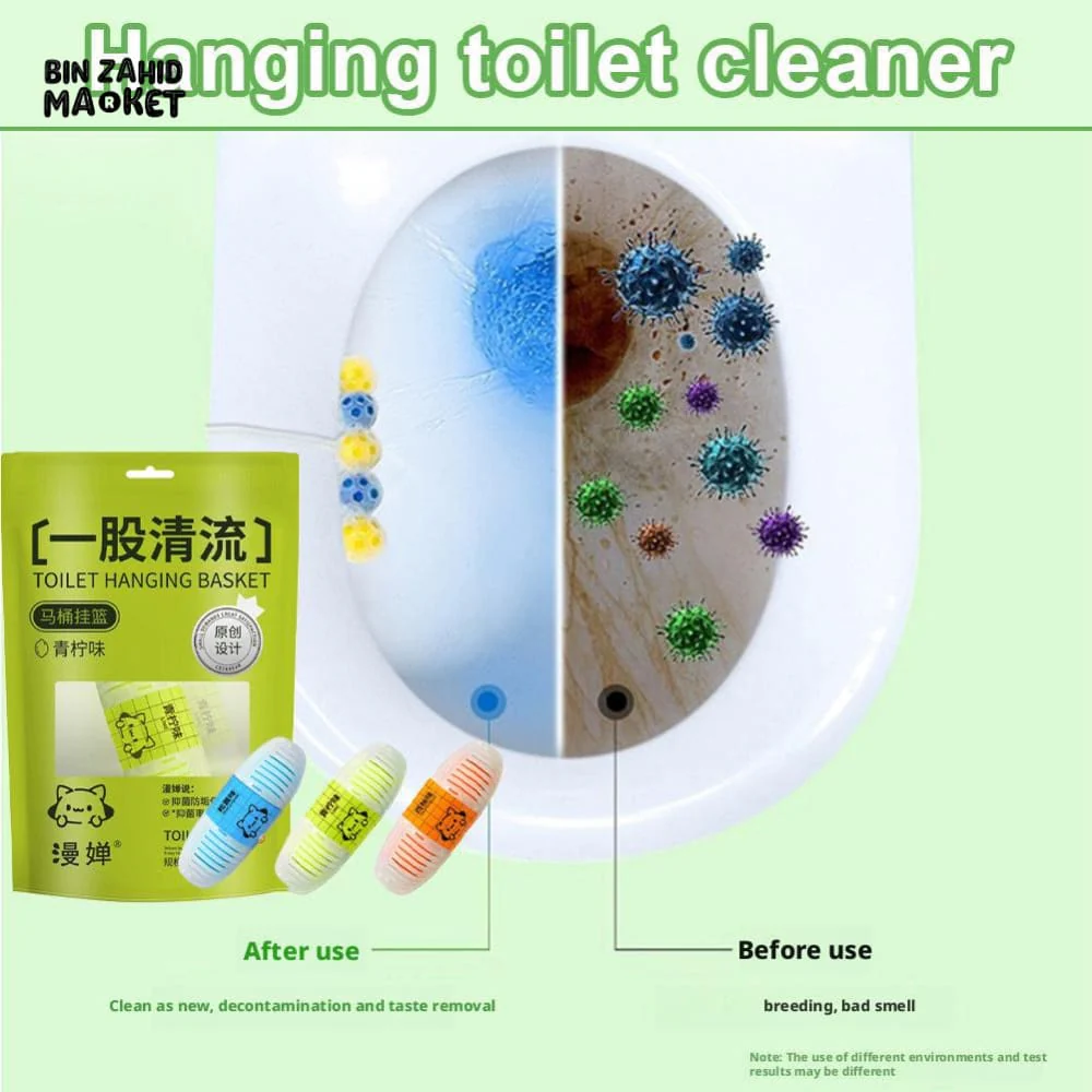 AUTOMATIC TOILET BOWL CLEANING TABLETS 1 PIECES – SCENTED DROP-IN TANK CLEANER LONG LASTING - Image 6