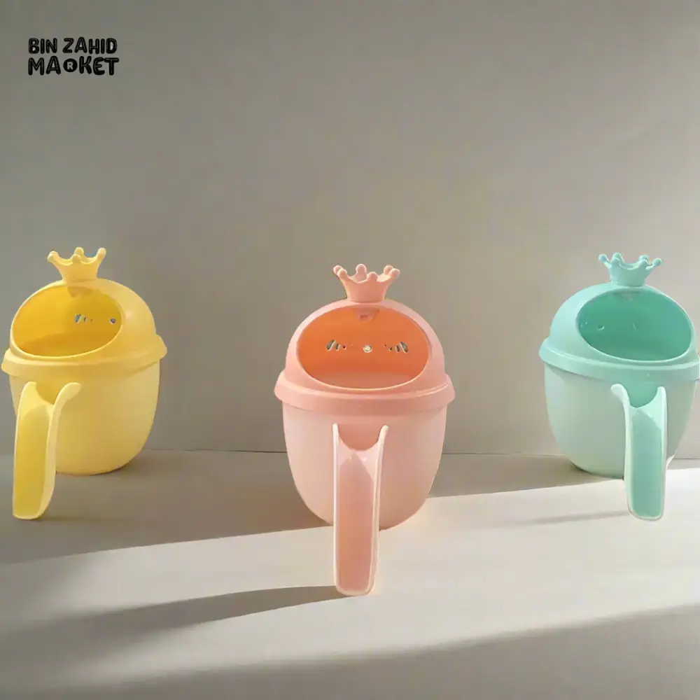 BABY SHOWER RINSING MUG - GREEN CROWN - Image 3