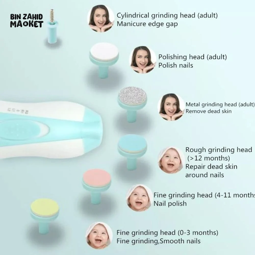 BABY SMART ELECTRIC NAIL TRIMMER - Image 4