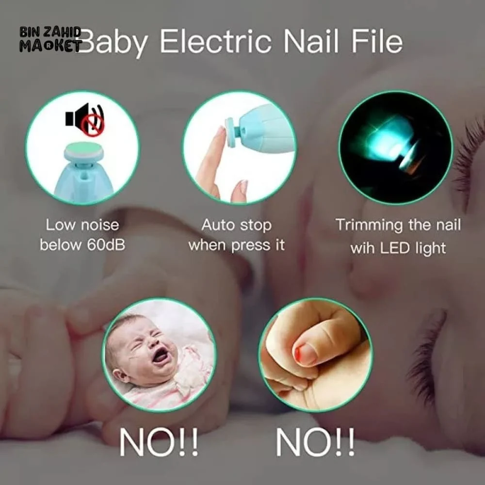 BABY SMART ELECTRIC NAIL TRIMMER - Image 6