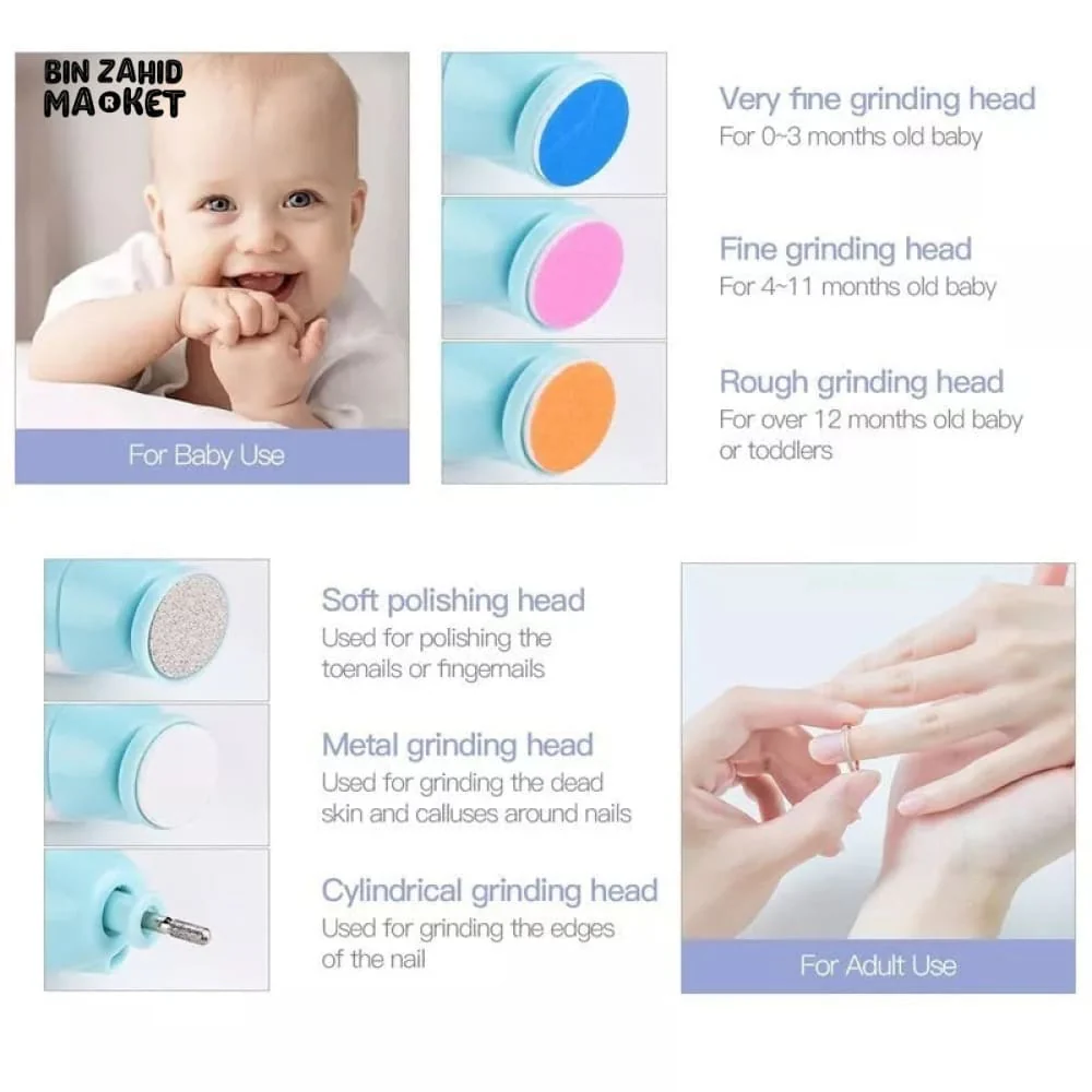 BABY SMART ELECTRIC NAIL TRIMMER - Image 7