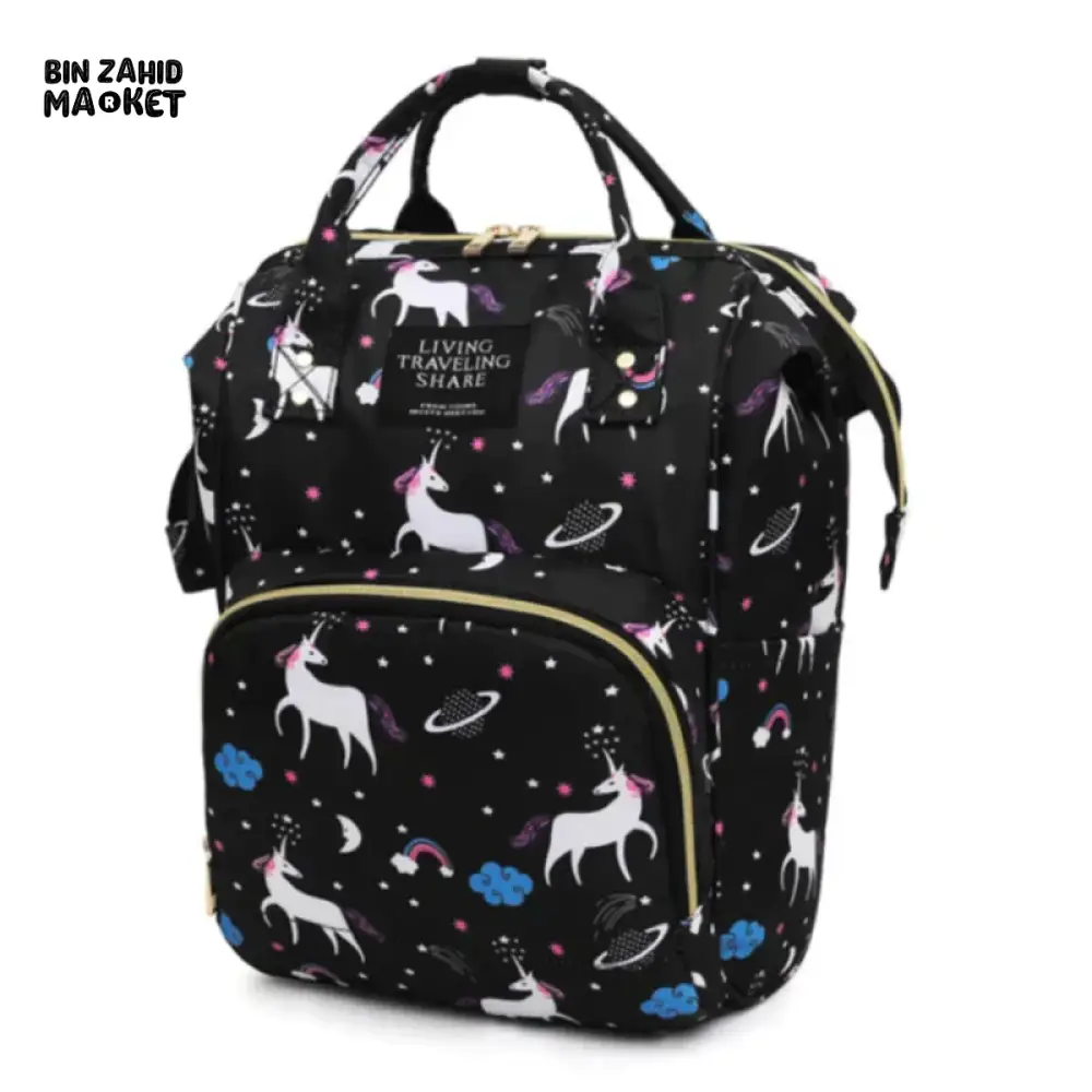 BABY UNICORN DIAPER BAGPACK - Image 2