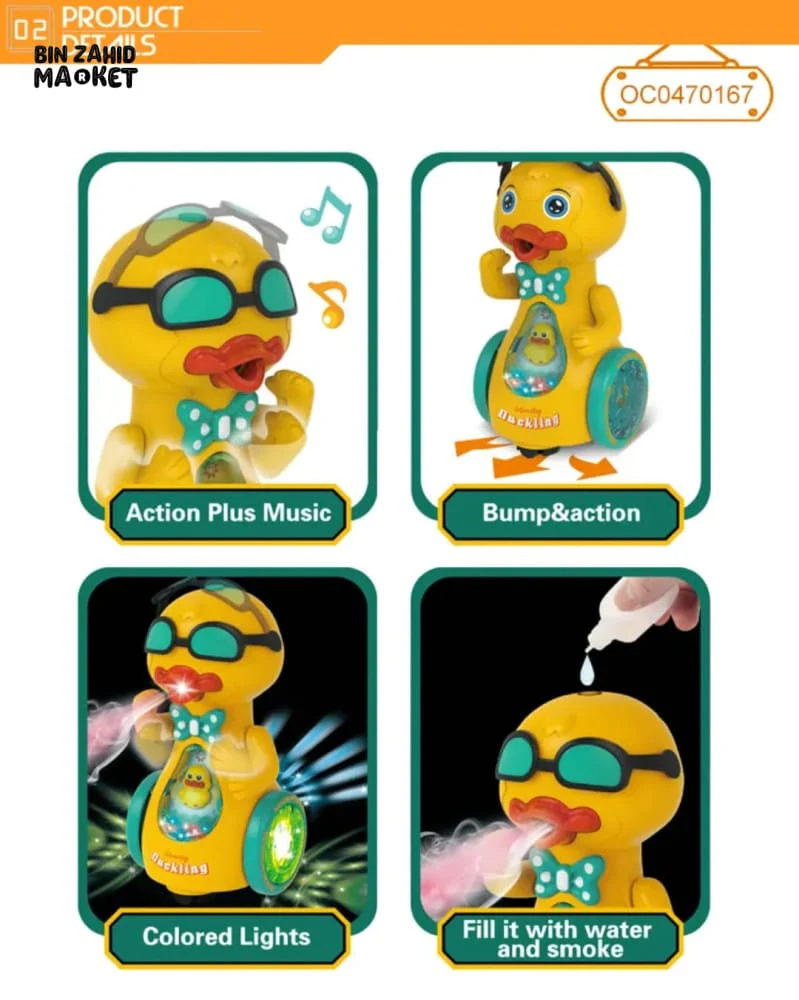 BATTERY OPERATED DUCKLINGS WITH SMOKE LIGHT & SOUND EFFECTS - Image 6