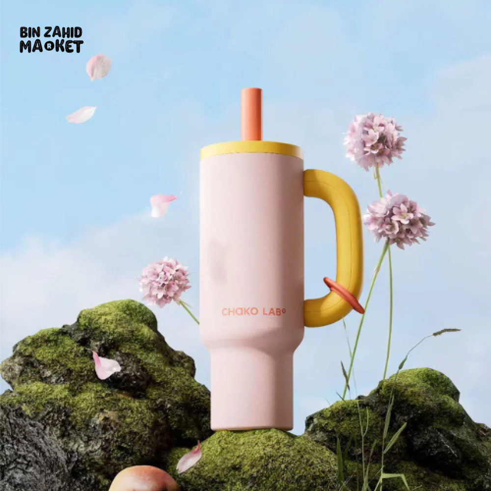 BAWANG THERMOS CUP - PEACH - Image 2