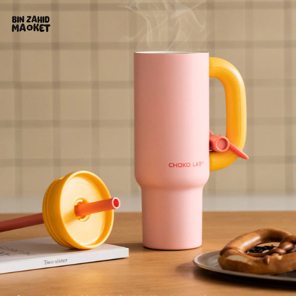 BAWANG THERMOS CUP - PEACH - Image 3