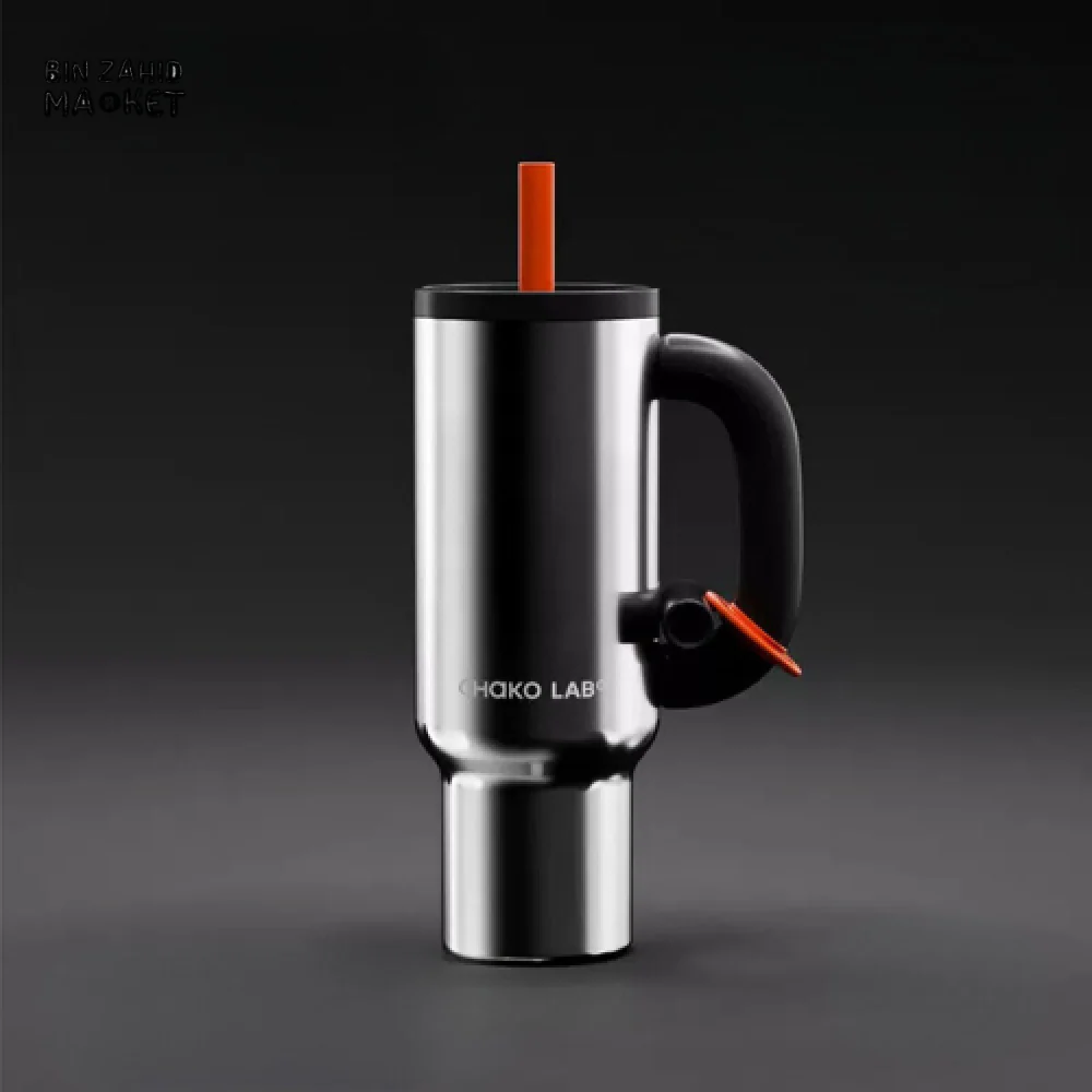 BAWANG THERMOS CUP - TITANIUM - Image 3