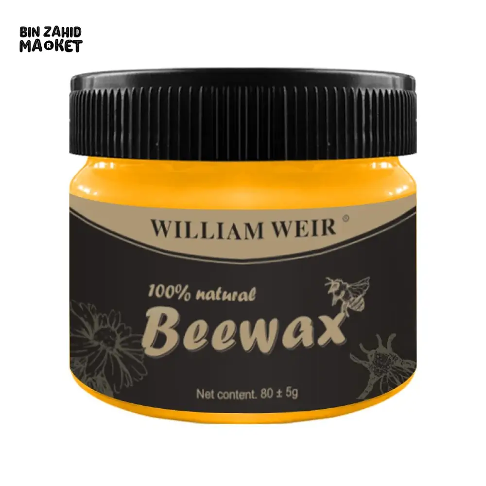 BEEWAX NATURAL FURNITURE POLISH WAX – WOOD SURFACE CLEANER & SHINER - Image 5