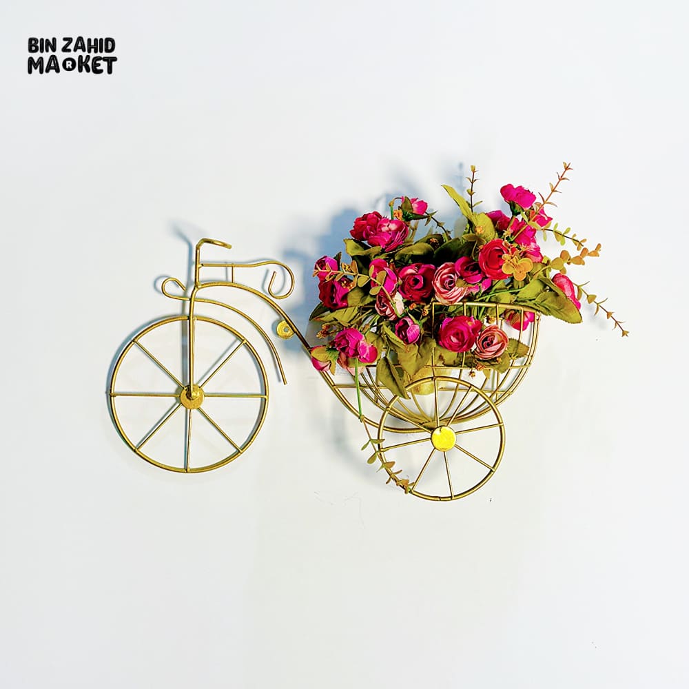BICYCLE DESIGN WALL BASKET FOR HOME DECORATION - Image 3