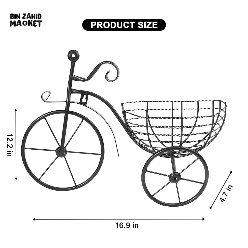 BICYCLE DESIGN WALL BASKET FOR HOME DECORATION - Image 9