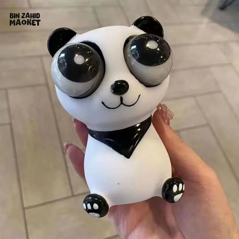 BIG EYES PANDA STRESS RELIEF SQUEEZE TOY SLOW REBOUND - Image 9