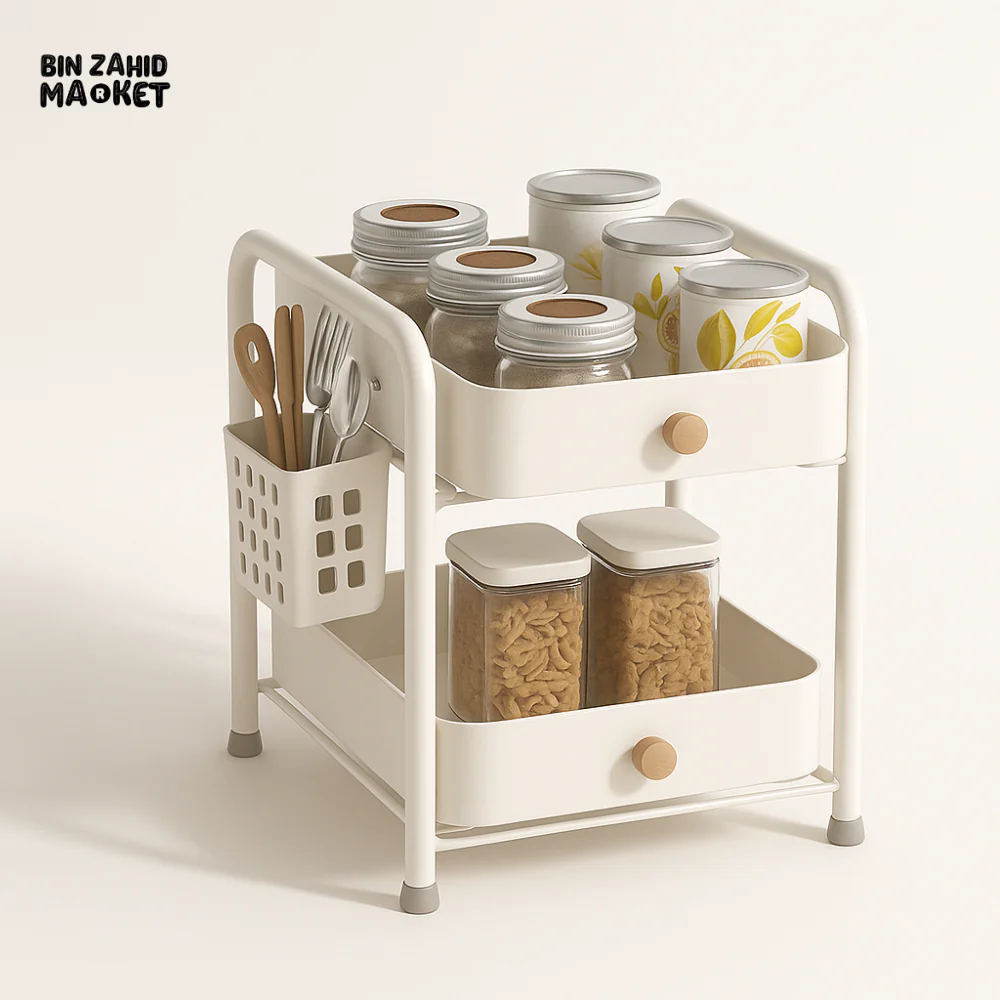 BINCA 2-TIER KITCHEN COUNTERTOP ORGANIZER RACK - Image 2