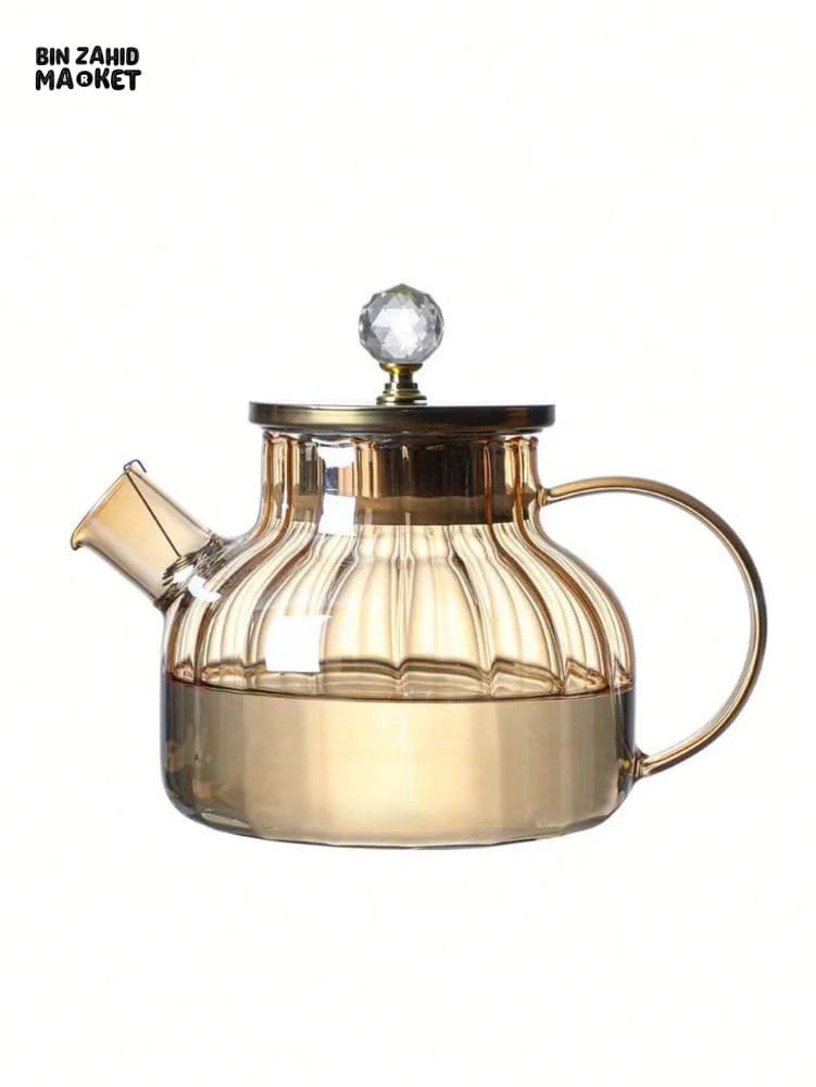 BOROSILICATE GLASS COOKING TEA POT - Image 5