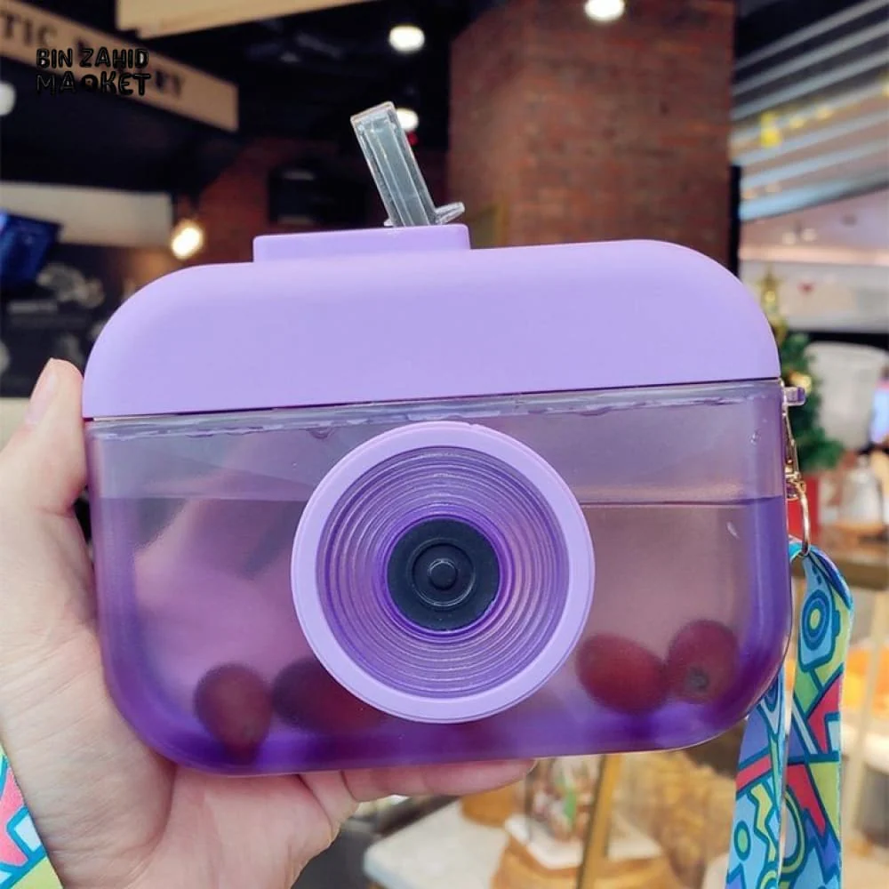 CAMERA SHAPE WATER BOTTLE 400ML - Image 10
