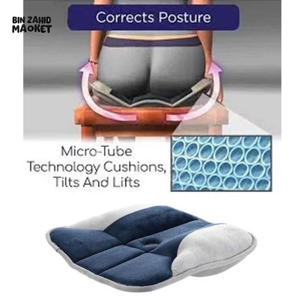 SEAT CUSHION POSTURE SUPPORT AVOIDS PAIN COMFORTABLE CHAIR CUSHION - Image 4