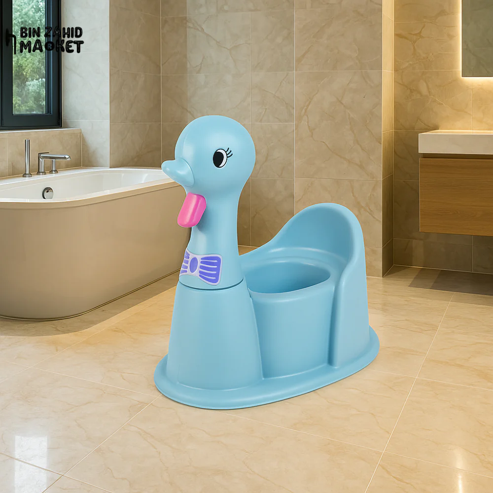 DUCK SHAPED TODDLER POTTY WITH PU CUSHION - Image 2
