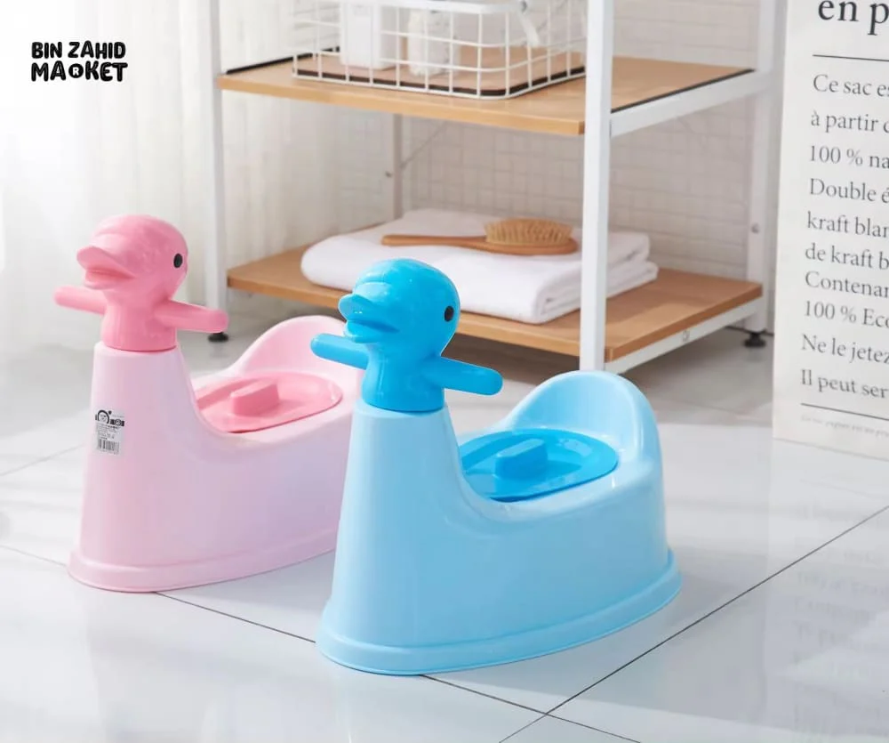 DUCK SHAPED TODDLER POTTY WITH PU CUSHION - Image 3