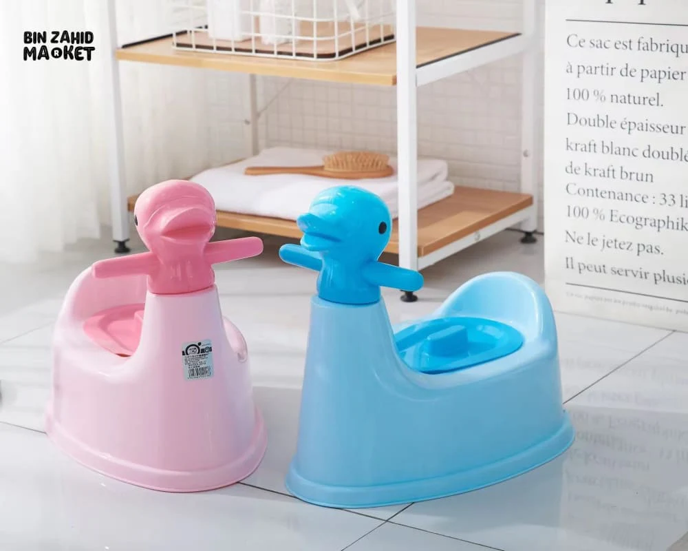 DUCK SHAPED TODDLER POTTY WITH PU CUSHION - Image 4