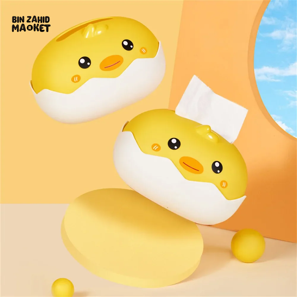 CARTOON CHICKEN TISSUE BOX UNIQUE DESIGN EASY TO USE
