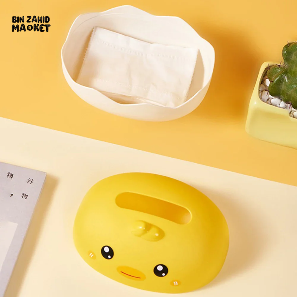 CARTOON CHICKEN TISSUE BOX UNIQUE DESIGN EASY TO USE - Image 2