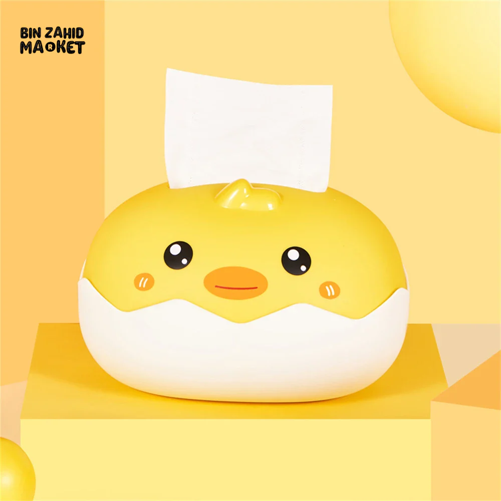 CARTOON CHICKEN TISSUE BOX UNIQUE DESIGN EASY TO USE - Image 7