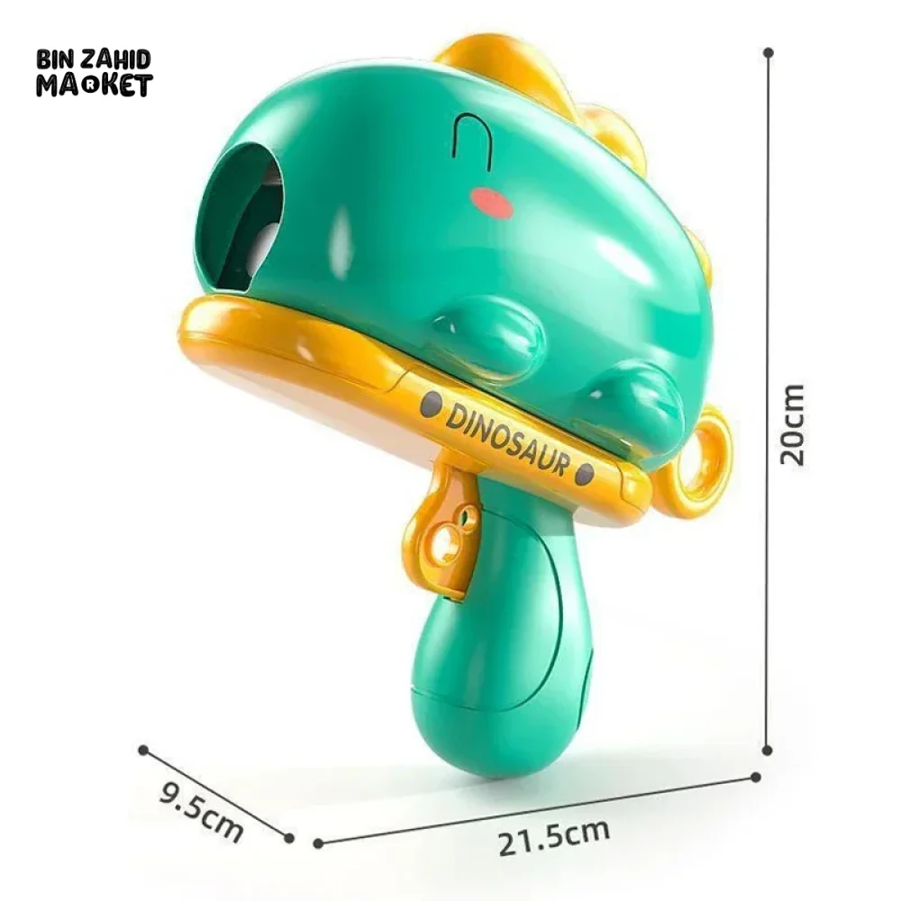CARTOON DINOSAUR STICKY BALL SHOOTING GUN TOY FOR KIDS – FUN & SAFE PLAY - Image 6