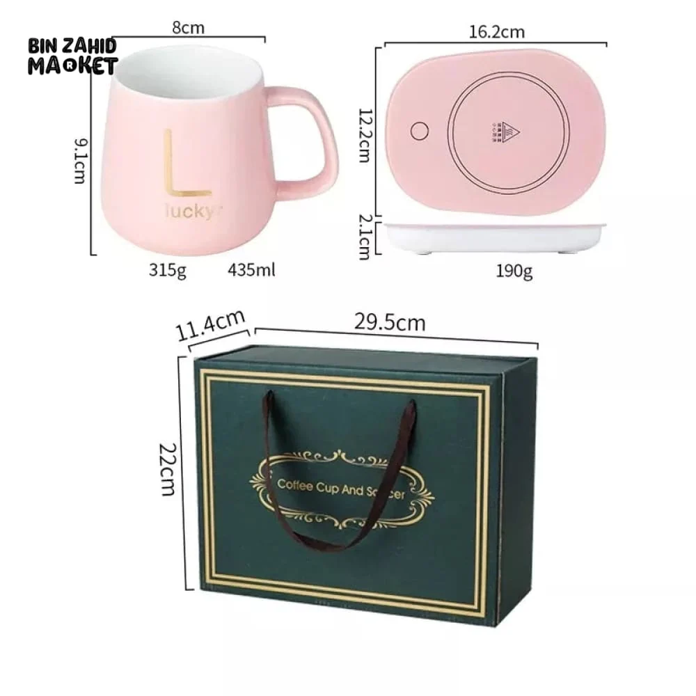 CERAMIC MUG WITH ELECTRIC TEMPERATURE PLATE - Image 8