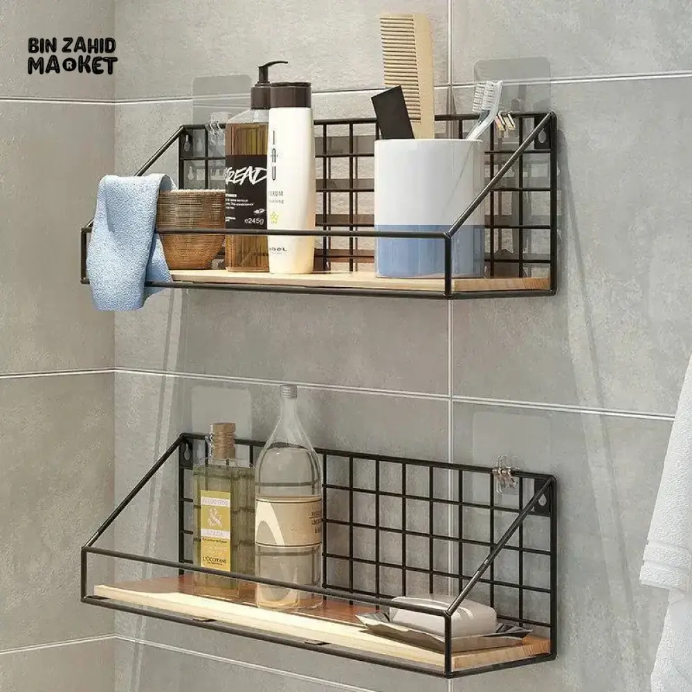 CHECKS AND BOXES WALL SHELF - Image 5